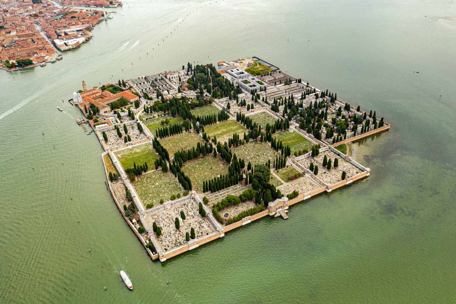 Friedhof San Michele Venedig Aug 2020